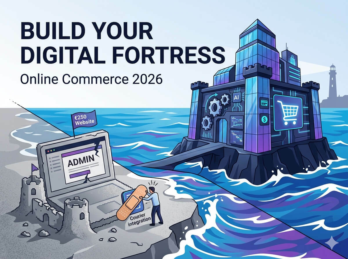 Digital Fortress: Why a €250 Website is Your Most Expensive Mistake in 2026?