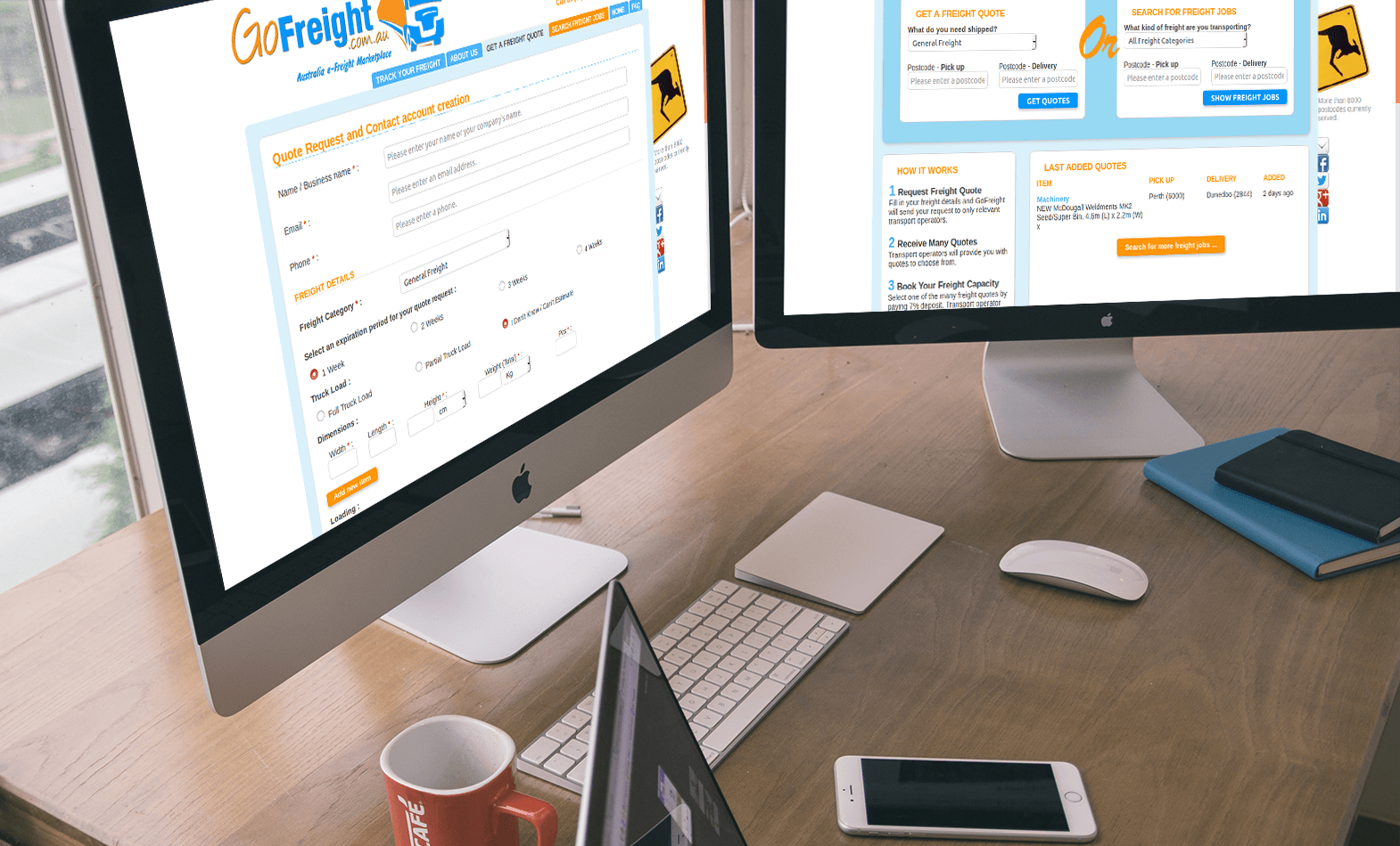 wollow project Web based Freight Software