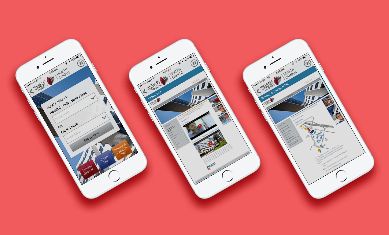 wollow project Macquarie University Hospital Application