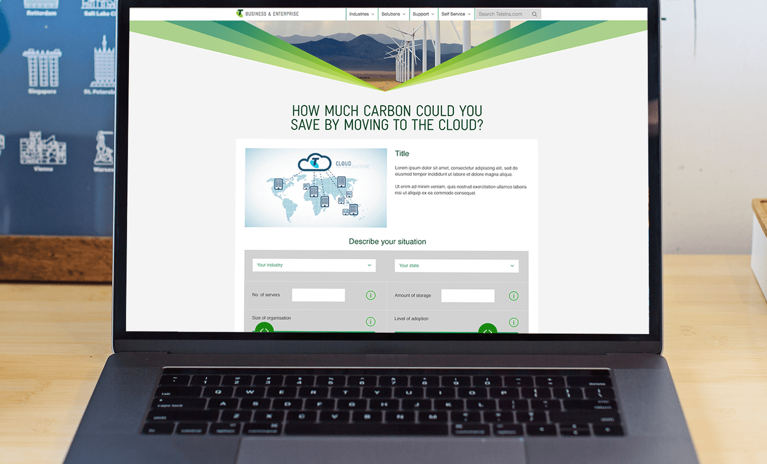 wollow project Positive effects of cloud computing