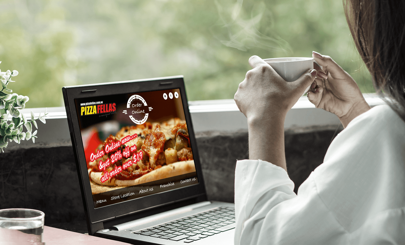 wollow project Pizza delivery website