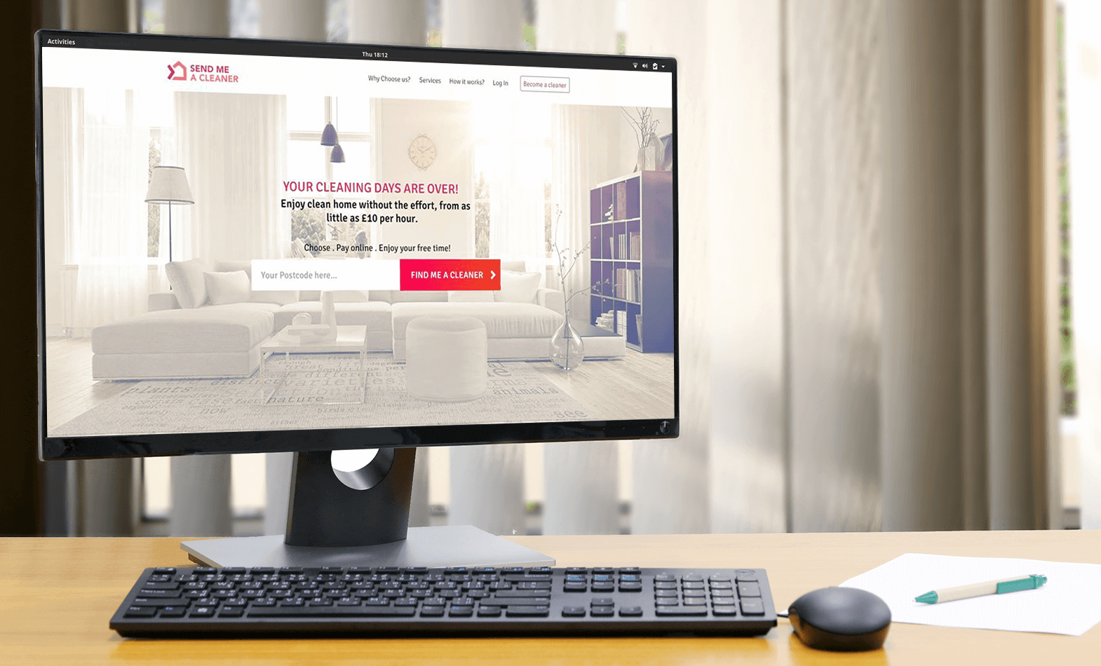 wollow project Cleaning Services Platform