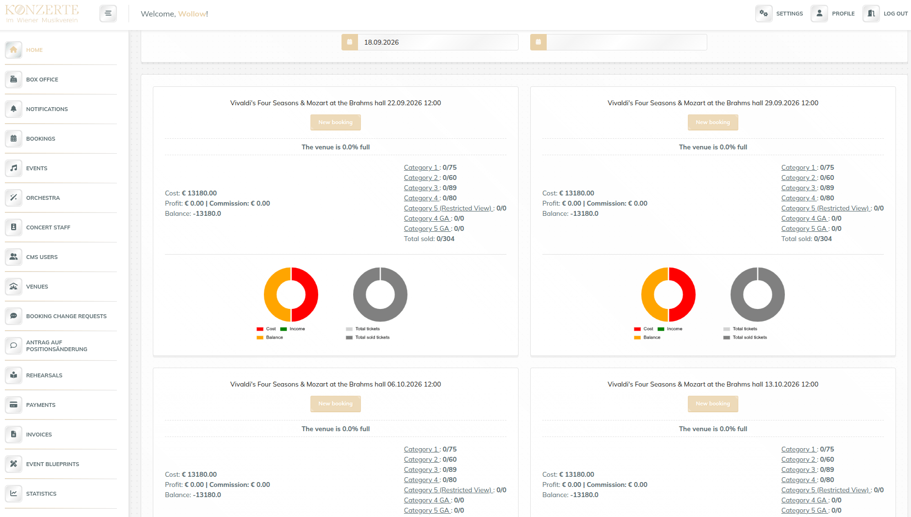 wollow project Smart Ticketing B2B & B2C Platform